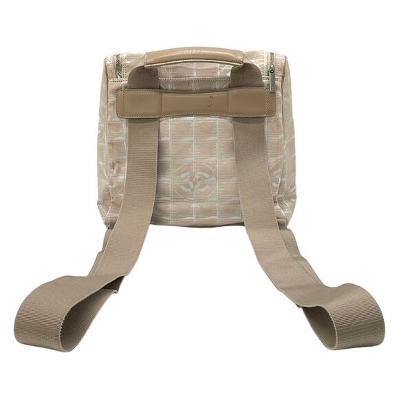 Chanel New Travel Line Backpack A15958 Nylon Jacquard Leather main image 9
